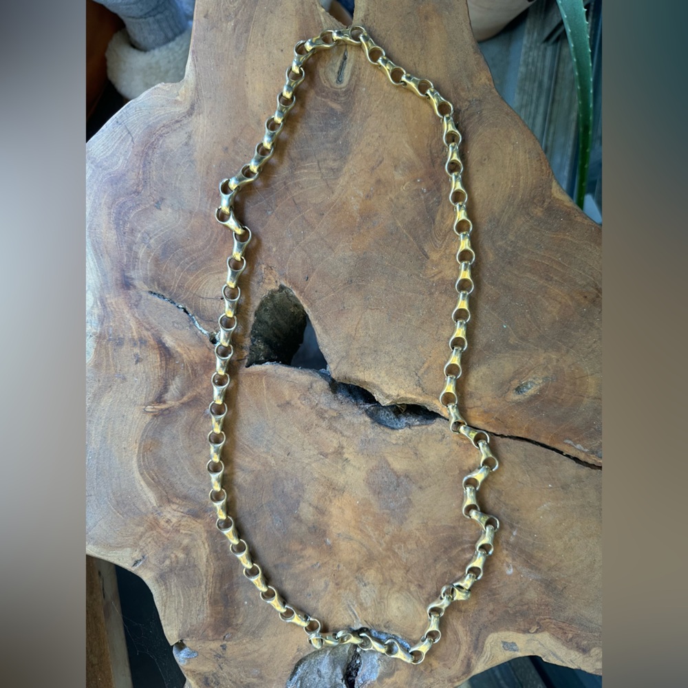 Long Gold Necklace